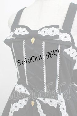 画像4: metamorphose / メアリーはしごレースジャンパースカート(無地) サイズ1 ブラック H-25-12-19-003-ME-OP-NS-ZH