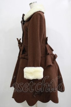 画像2: BABY,THE STARS SHINE BRIGHT / リボンスカラップコート Free ブラウン H-25-12-19-026-BA-CO-NS-ZH