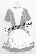 素心SUSIN（海外ロリータブランド） / メイドワンピースセット M ブラック H-25-12-19-028-PU-OP-NS-ZH