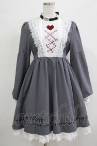 To Alice / ダークナイトワンピース M グレー H-25-12-19-029-LO-OP-NS-ZH