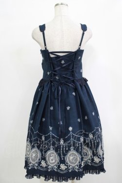 画像3: axes femme / ペチコート付きジャンパースカート M ネイビー H-25-12-19-031-AX-OP-NS-ZH