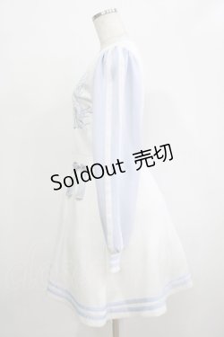 画像2: Jamie エーエヌケー / ジャージのワンピース M サックス H-25-12-19-035-LO-OP-NS-ZH