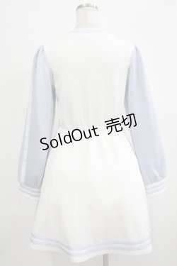 画像3: Jamie エーエヌケー / ジャージのワンピース M サックス H-25-12-19-035-LO-OP-NS-ZH