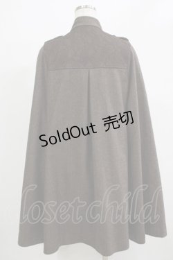 画像3: axes femme / ナポレオンマント風コート M ブラウン H-25-12-19-039-AX-CO-NS-ZH