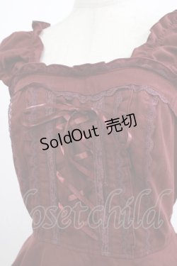 画像4: axes femme / ペプラムトップス M ワイン H-25-12-19-040-AX-TO-NS-ZH