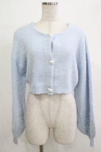 axes femme POETIQUE / フェイバリットカラーカーデ M サックス H-25-12-19-047-AX-TO-NS-ZH