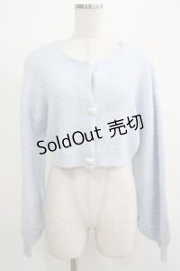 axes femme POETIQUE / フェイバリットカラーカーデ M サックス H-25-12-19-047-AX-TO-NS-ZH