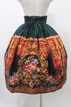 画像2: Innocent World / 宮殿の薔薇スカート M グリーン H-25-12-19-1039-IW-SK-NS-ZH