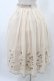 画像2: an another angelus / ローズ刺繍シフォンスカート Free PINK BEIGE H-25-12-19-1041-CA-SK-NS-ZH (2)