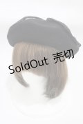 m petit by misako / NINA'S チュールリボンベレー帽  ブラック H-25-12-19-1006-LO-AC-NS-ZH