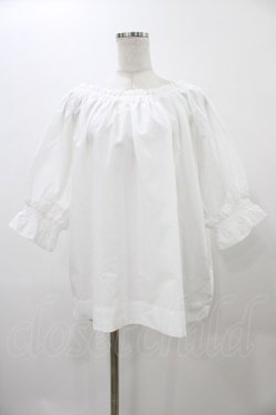 画像1: F&A / ギャザーオフショルボリュームスリーブブラウス Free OFF WHITE H-25-12-19-1056-LO-BL-NS-ZH