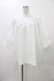 画像1: F&A / ギャザーオフショルボリュームスリーブブラウス Free OFF WHITE H-25-12-19-1056-LO-BL-NS-ZH (1)