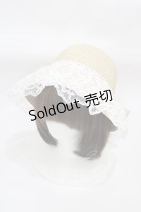 Lovely Tency / 眞白ありす/ストローハット  オフ H-25-12-19-1012-0-AC-NS-ZH