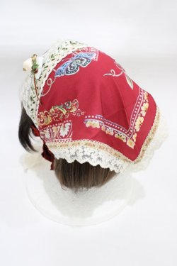 画像4: Miss Point（海外ロリータブランド） / バイエルンの少女 カントリー風スカート[ロングタイプ] M レッド H-25-12-19-1014-EL-SK-NS-ZH