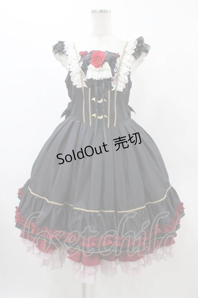 画像1: metamorphose / GRANBLUE FANTASYコラボ/ヴァンピィジャンパースカート Free ブラック H-25-12-19-1015-ME-OP-NS-ZH (1)