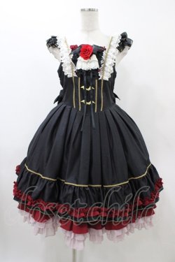 画像1: metamorphose / GRANBLUE FANTASYコラボ/ヴァンピィジャンパースカート Free ブラック H-25-12-19-1015-ME-OP-NS-ZH