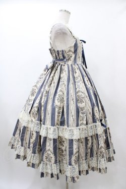 画像3: metamorphose / アンティークブーケミディアムジャンパースカート サイズ1 ブルー H-25-12-19-1016-ME-OP-NS-ZH