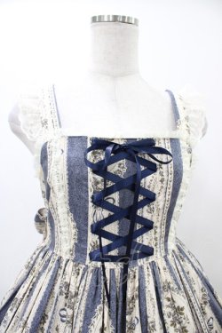 画像4: metamorphose / アンティークブーケミディアムジャンパースカート サイズ1 ブルー H-25-12-19-1016-ME-OP-NS-ZH