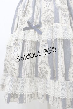 画像5: metamorphose / アンティークブーケミディアムジャンパースカート サイズ1 ブルー H-25-12-19-1016-ME-OP-NS-ZH