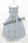 metamorphose / Dressy Ribbonジャンパースカート サイズ1 ブルー H-25-12-19-1019-ME-OP-NS-ZH
