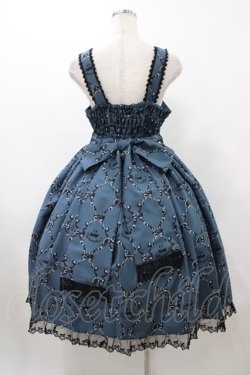 画像2: metamorphose / Dressy Ribbonジャンパースカート サイズ1 ブルー H-25-12-19-1019-ME-OP-NS-ZH