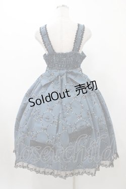 画像2: metamorphose / Dressy Ribbonジャンパースカート サイズ1 ブルー H-25-12-19-1019-ME-OP-NS-ZH