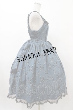 画像3: metamorphose / Dressy Ribbonジャンパースカート サイズ1 ブルー H-25-12-19-1019-ME-OP-NS-ZH