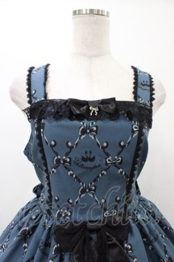 画像4: metamorphose / Dressy Ribbonジャンパースカート サイズ1 ブルー H-25-12-19-1019-ME-OP-NS-ZH