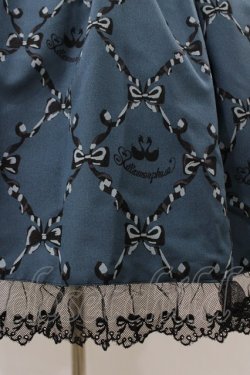 画像5: metamorphose / Dressy Ribbonジャンパースカート サイズ1 ブルー H-25-12-19-1019-ME-OP-NS-ZH