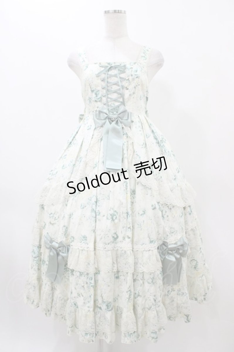 画像6: metamorphose / ロザリーケープ付きジャンパースカート サイズ1 ノスタルジックミント H-25-12-19-1021-ME-OP-NS-ZH (6)
