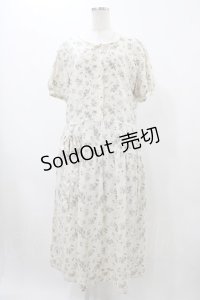KANEKO ISAO / 花柄ワンピース Free オフ H-25-12-19-1023-EL-OP-NS-ZH