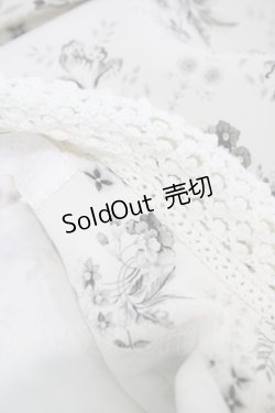 画像3: KANEKO ISAO / 花柄ワンピース Free オフ H-25-12-19-1023-EL-OP-NS-ZH