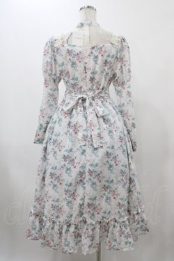 画像2: Kurumi Collaboration / KRハナジゴスリーブワンピース M ホワイト H-25-12-19-1024-0-OP-NS-ZH