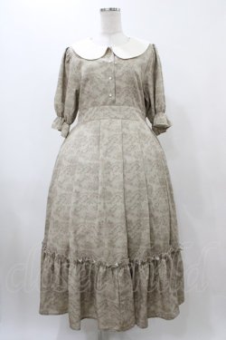 画像1: m petit by misako / NINA’Sコラボトワルドジュイワンピース L ベージュ H-25-12-19-1026-LO-OP-NS-ZH