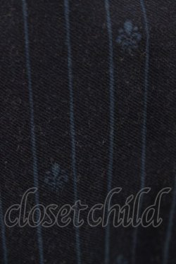 画像3: axes femme / クラシックパネル柄ワンピース M ネイビー H-25-12-19-1034-AX-OP-NS-ZH