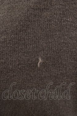 画像4: m petit by misako / AM*リボンニットボレロ L ブラウン H-25-12-19-048-LO-TO-NS-ZH