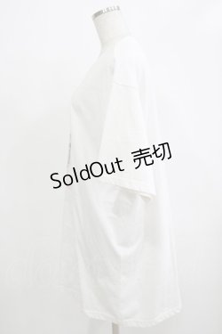 画像2: DearMyLove / 選べるプリント柄ビッグT Free ホワイト H-25-12-19-051-EL-TS-NS-ZH