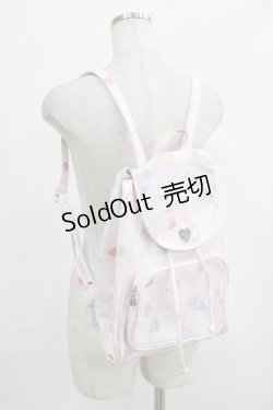 画像1: E hyphen world gallery / リュック  ピンク H-25-12-19-052-LO-BG-NS-ZH