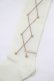 画像2: metamorphose / Lace up dollオーバーニーソックス  アイボリー H-25-12-19-058-ME-ZA-NS-ZH (2)