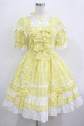 Angelic Pretty / Sweetフリルワンピース Free イエロー H-25-12-19-008-AP-OP-NS-ZH