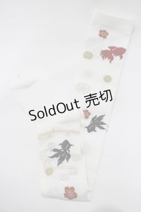 metamorphose / 乙女の白昼夢オーバーニー  ホワイト H-25-12-19-065-ME-ZA-NS-ZH