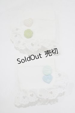 画像1: Angelic Pretty / Wonder Cookieカフス  オフ H-25-12-19-067-AP-ZA-NS-ZH