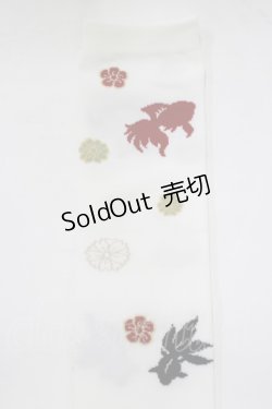 画像3: metamorphose / 乙女の白昼夢オーバーニー  ホワイト H-25-12-19-068-ME-ZA-NS-ZH