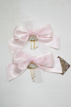 画像2: Amavel / Jerryfish Aquariumリボンクリップ  ピンク H-25-12-19-072-CA-AC-NS-ZH