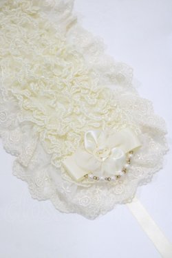 画像3: metamorphose / チュールレースヘッドドレス  アイボリー H-25-12-19-074-ME-AC-NS-ZH