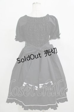 画像3: metamorphose / Dress up はしごレースリボンワンピース サイズ1 ブラック H-25-12-19-001-ME-OP-NS-ZH