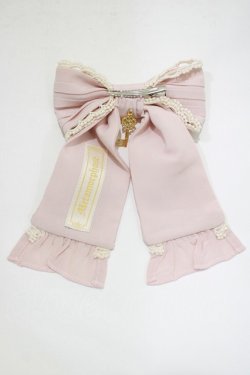 画像3: metamorphose / ピンタックリボンクリップ（ムジ）  ピンク H-25-12-19-076-ME-AC-NS-ZH