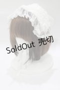 metamorphose / チュールレースヘッドドレス  ホワイト H-25-12-19-078-ME-AC-NS-ZH