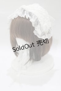 metamorphose / チュールレースヘッドドレス  ホワイト H-25-12-19-078-ME-AC-NS-ZH