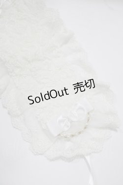 画像3: metamorphose / チュールレースヘッドドレス  ホワイト H-25-12-19-078-ME-AC-NS-ZH